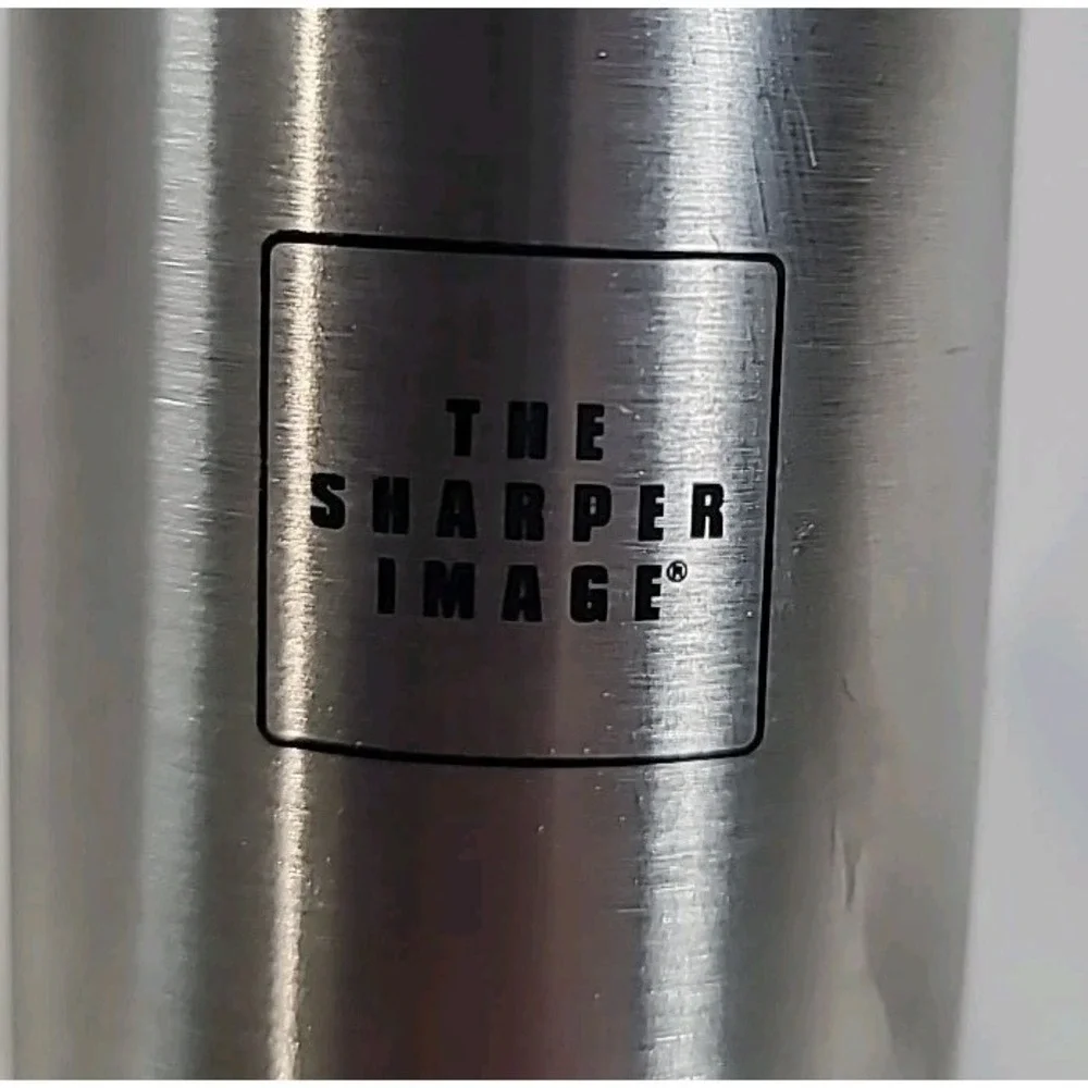 The Sharper Image Rechargeable Electric Wine Bottle Opener Model WSI-OP200